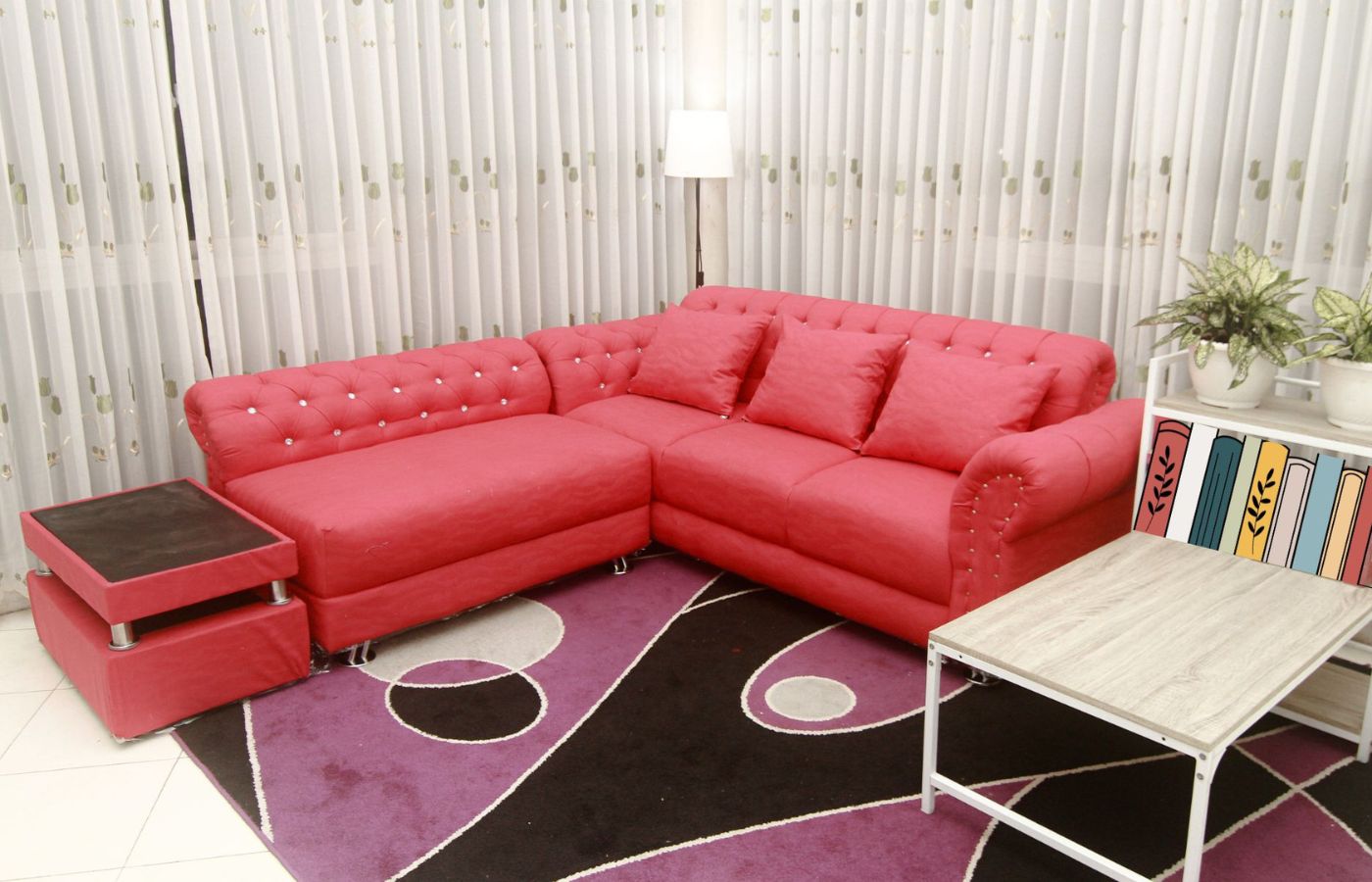 Sofa Sanggul Red